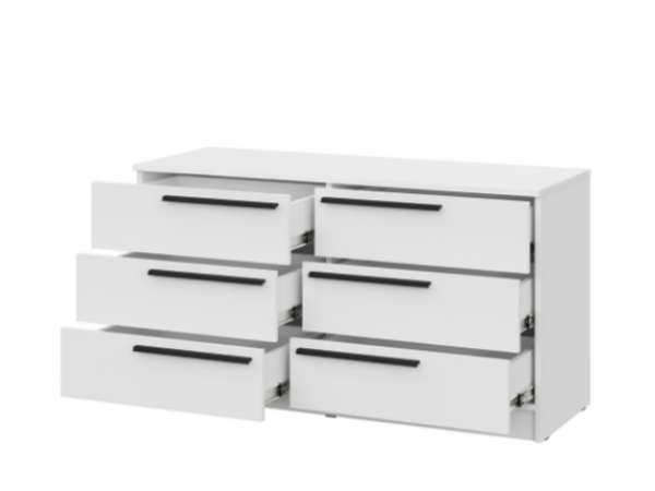 Комод Берген КМ-1200 белое дерево