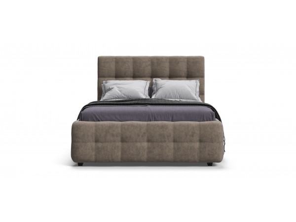 Кровать БОСС +ПМ ПРО велюр Роял тауп 160*200