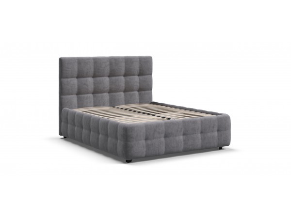 Кровать БОСС + ПМ ПРО велюр Royal агат