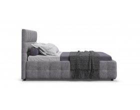 Босс Кровать+ПМ 140*200 Велюр Роял агат