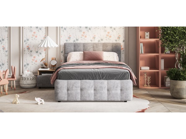 Кровать БОСС + ПМ ПРО велюр Royal агат