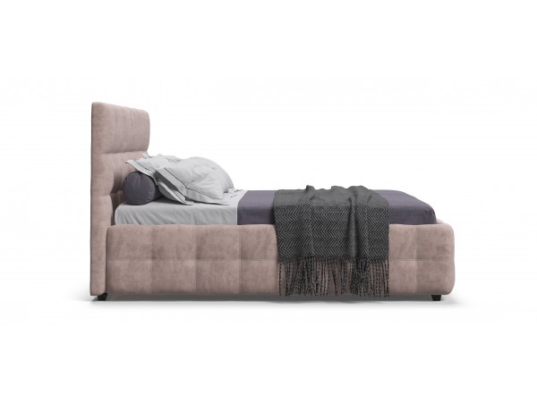 Кровать БОСС + ПМ ПРО велюр Royal пион