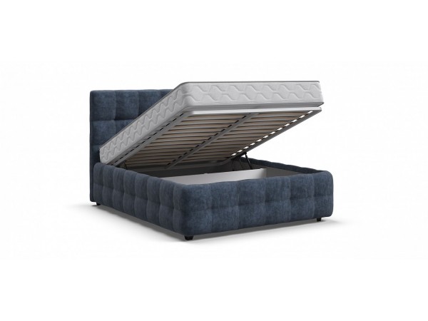 Кровать БОСС + ПМ ПРО велюр Royal топаз