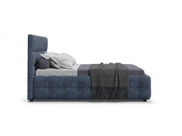 Кровать БОСС + ПМ ПРО велюр Royal топаз