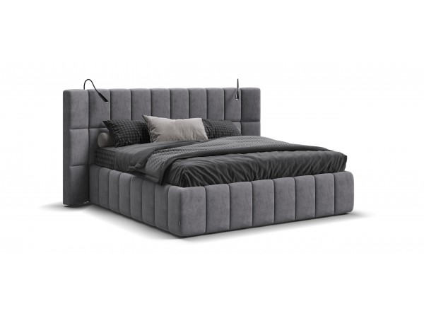 Кровать BOSS.XO 180*200 велюр Royal агат