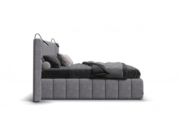 Кровать BOSS.XO 180*200 велюр Royal агат