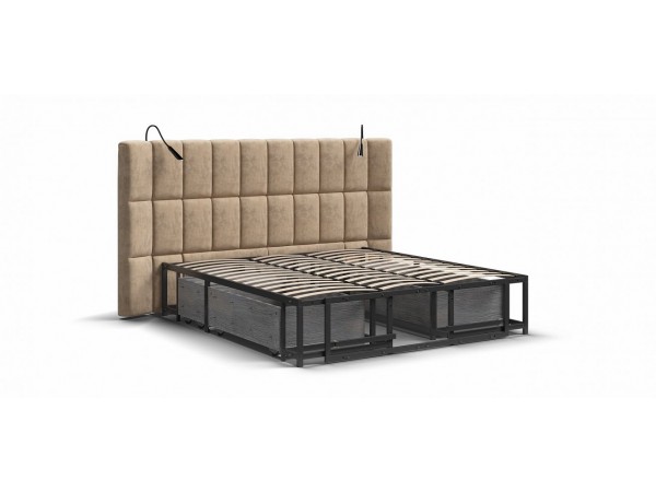 Кровать BOSS.XO 180*200 велюр Royal шампань