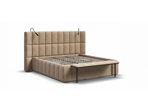 Кровать BOSS.XO 180*200 велюр Royal шампань