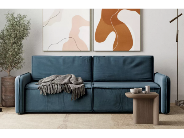 Диван-кровать Сенатор Синий