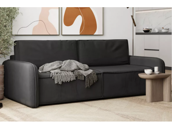 Диван-кровать Сенатор Черный