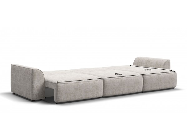 Диван KING MAX SE шенилл IQ кварц