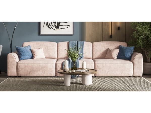 Диван KING MAX SE Велюр Royal пион NEW