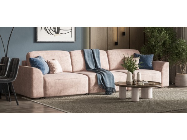 Диван KING MAX SE Велюр Royal пион NEW