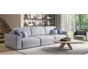 Кинг Макс диван Рогожка Венто серый