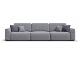 Кинг Макс диван Рогожка Венто серый