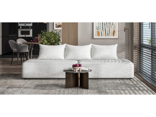 Диван KING TWIN Шенилл CLOUD милк Диван KING TWIN Шенилл CLOUD милк