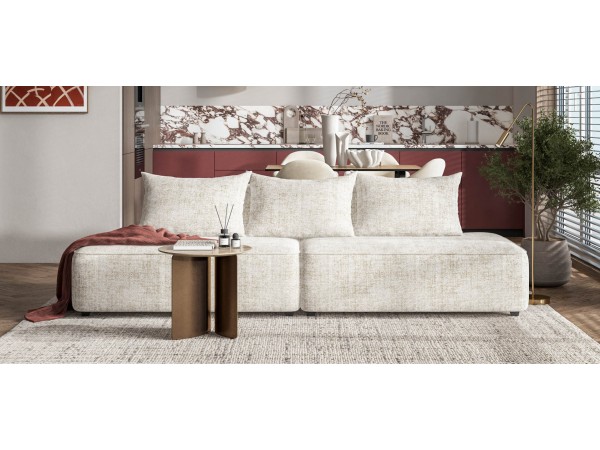 Диван KING TWIN Шенилл IQ кварц Диван KING TWIN Шенилл IQ кварц