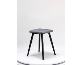 Табурет АТЛАНТ F83 Серый/Черная опора (комплект 2 шт)