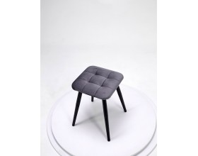 Табурет АТЛАНТ F83 Серый/Черная опора (комплект 2 шт)