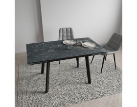 Стол «Лорд» мрамор черный