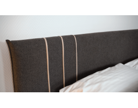 Мягкая кровать Леванте графит