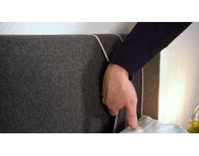 Мягкая кровать Леванте графит