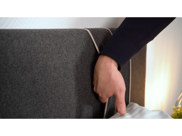 Мягкая кровать Леванте графит