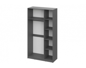 Шкаф Берген ШК-1200 серый графит