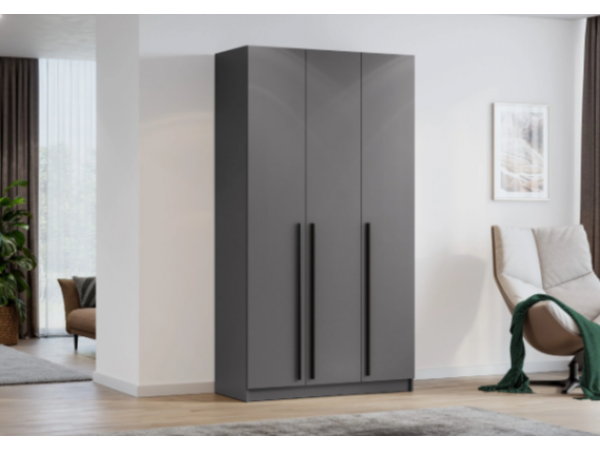 Шкаф Берген ШК-1200  серый графит