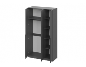 Шкаф Берген ШК-1200 серый графит