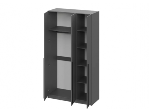 Шкаф Берген ШК-1200  серый графит