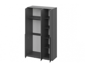 Шкаф Берген ШК-1200 серый графит