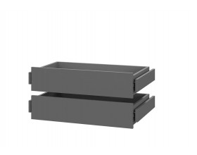 Шкаф Берген ШК-1200 серый графит