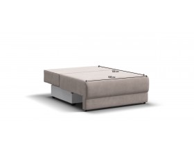 Ричмонд Модуль спальное место Велюр Монолит латте