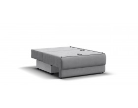 Ричмонд Модуль спальное место Велюр Монолит сталь