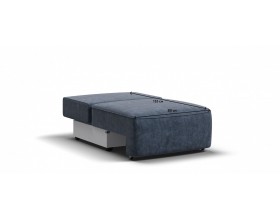 Кинг Модуль спальное место Велюр Роял синий