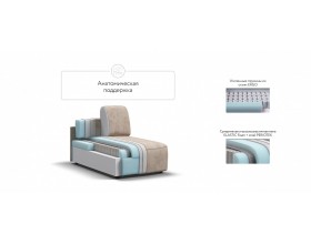 Кинг Модуль оттоманка Велюр Алькантара пепел