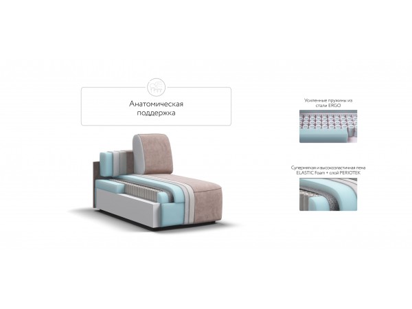 KING MODOOL оттоманка  Велюр Royal пион