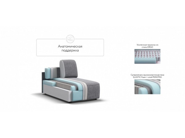 KING MODOOL оттоманка  Велюр Роял агат