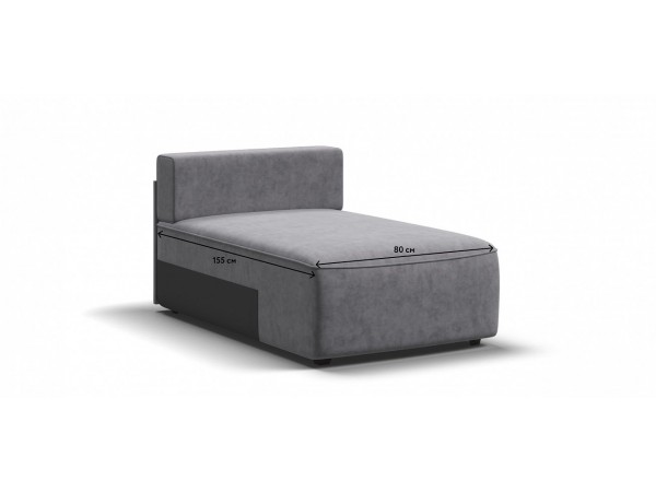 KING MODOOL оттоманка  Велюр Роял агат