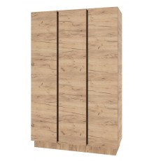 ВЕРТИКАЛЬ Шкаф 1210 3С Крафт золотой