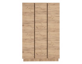 ВЕРТИКАЛЬ Шкаф 1210 3С Крафт золотой