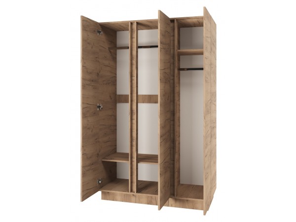 ВЕРТИКАЛЬ Шкаф 1210 3С Крафт золотой