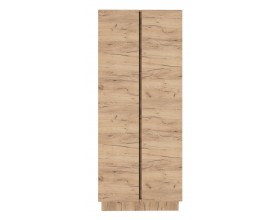 ВЕРТИКАЛЬ Шкаф 800 2С Крафт золотой