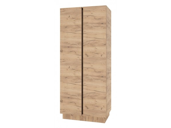 ВЕРТИКАЛЬ Шкаф 800 2С Крафт золотой