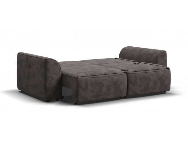 Диван KING MODOOL Велюр Alkantara серый