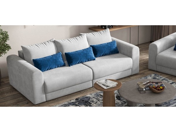 Модульный диван РИЧМОНД MODOOL Велюр Monolit сталь Модульный диван РИЧМОНД MODOOL Велюр Monolit сталь