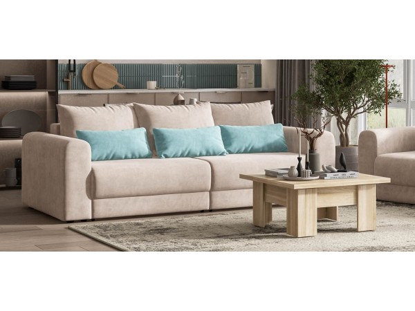 Модульный диван РИЧМОНД MODOOL Велюр Monolit латте