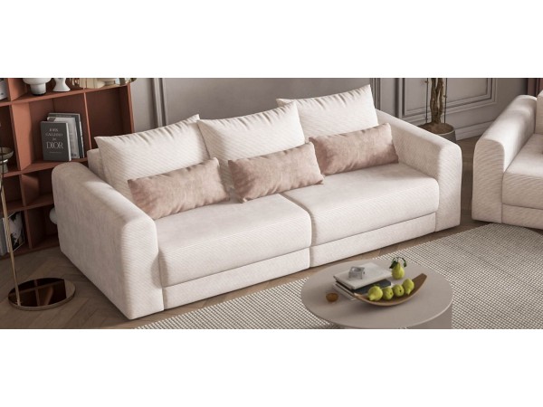 Модульный диван РИЧМОНД MODOOL Вельвет CORD бежевый