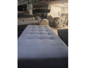 Уценка! Без гарантии! Босс Макс угловой диван Велюр Монолит латте